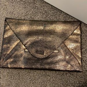 Black and gold clutch